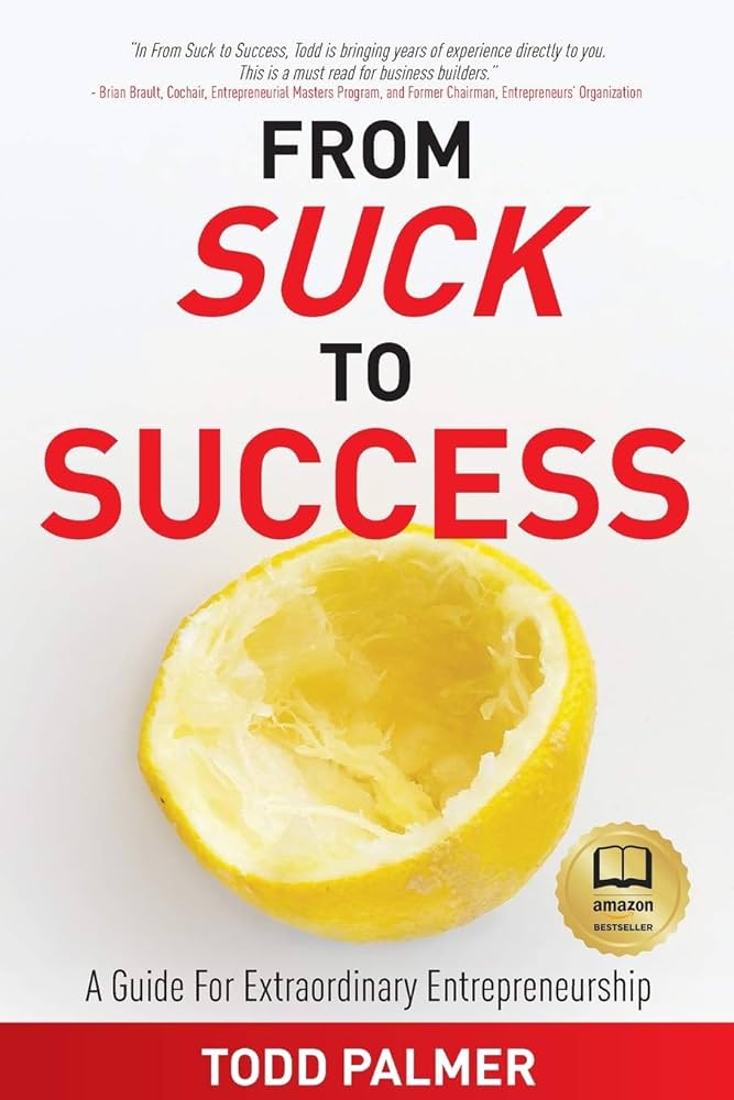 Screenshot of Suck to Success Book Cover